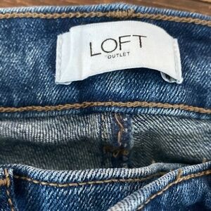 LOFT  Outlet size 0 skinny ankle jeans
